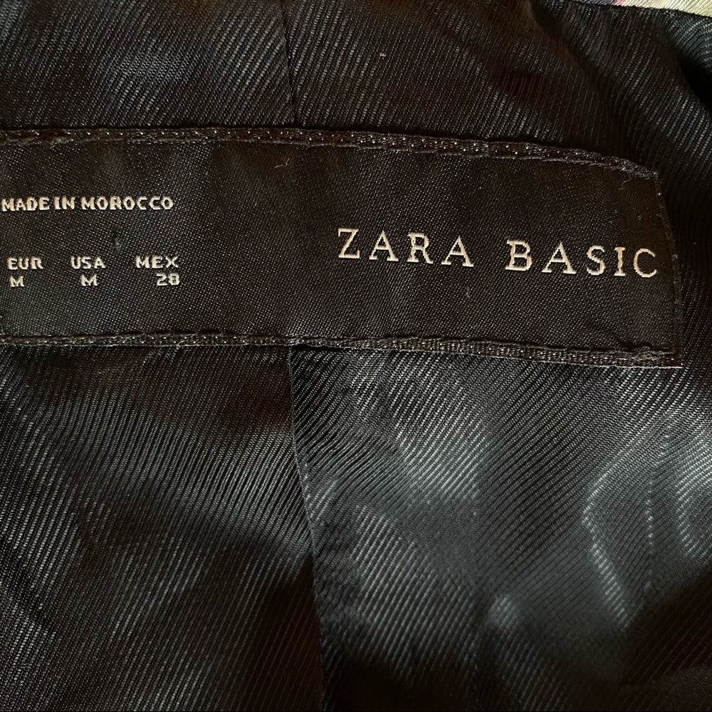 Zara Basic Multi color bouquet floral Blazer - M - Picture 5 of 6